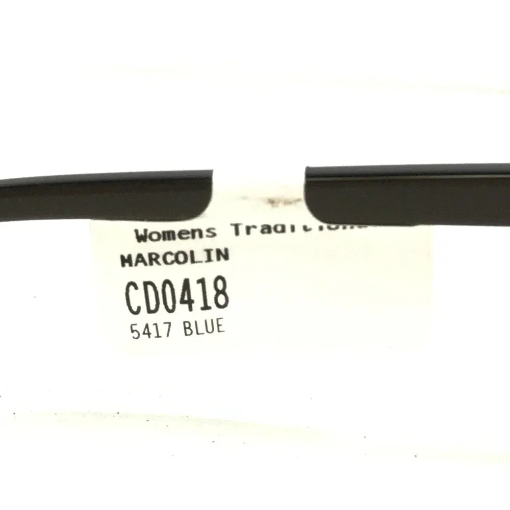 Catherine Deneuve CD0418 020 Eyeglasses Frames Brown Grey Horn Cat Eye 54-17-135